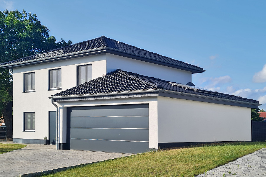 Neubau Einfamilienhaus mit Garage in Spornitz
