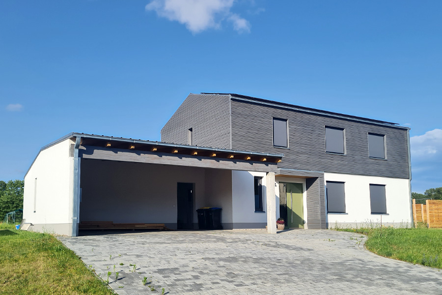 Neubau Einfamilienhaus mit Carport in Spornitz