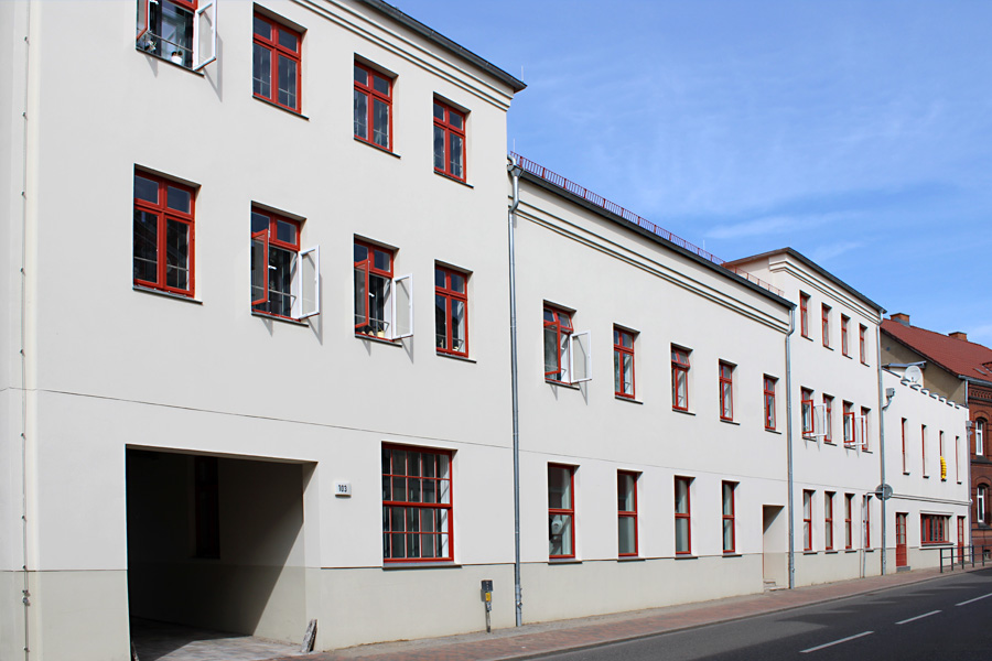 Sanierung und Umnutzung ehemaliges Brunnenhotel in Goldberg