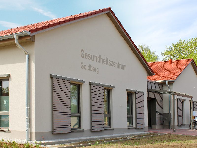 Neubau Gesundheitszentrum Goldberg