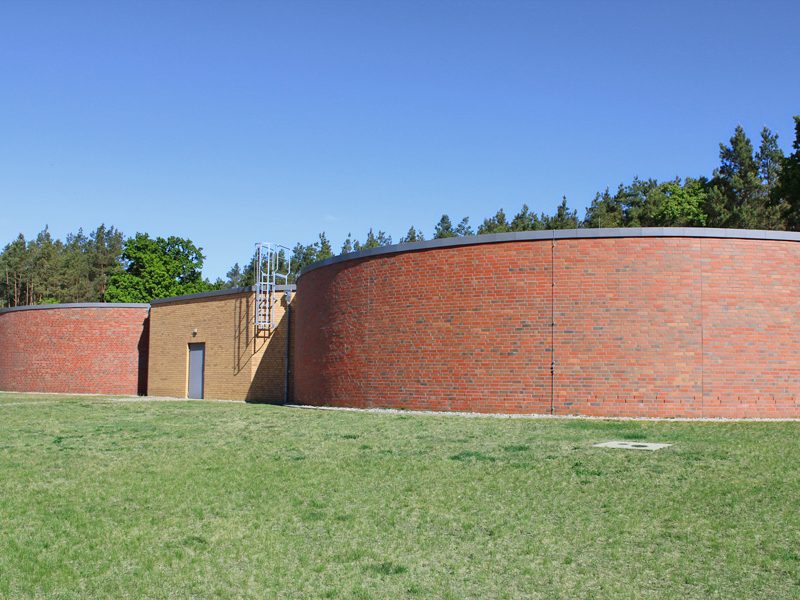 Neubau Reinwasserbehälter mit Schieberkammer in Ludwigslust