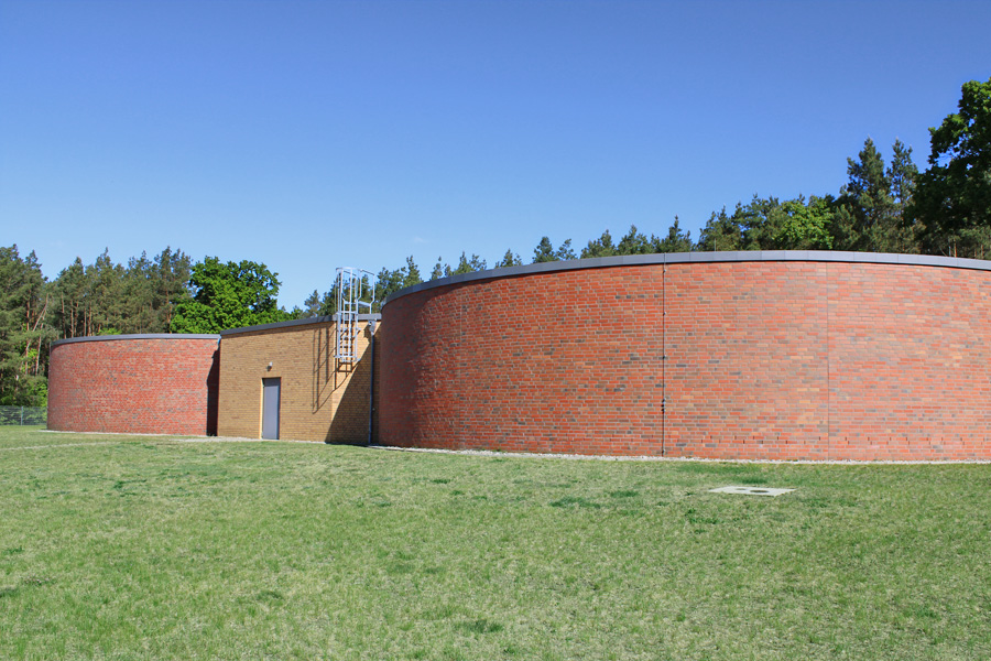 Neubau Reinwasserbehälter mit Schieberkammer in Ludwigslust