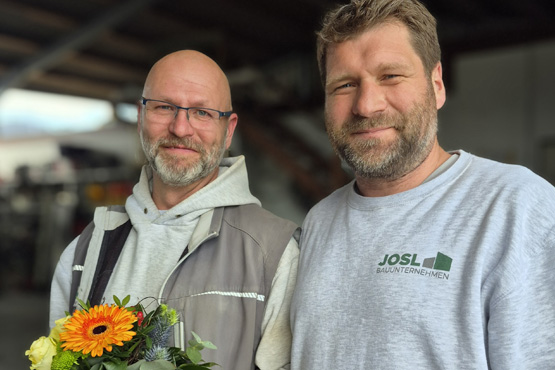 Glückwunsch zum 20-jährigen Jubiläum, lieber Andreas.